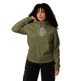 Fenrir Wolf Embroidered Hooded Sweatshirt