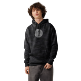Fenrir Wolf Embroidered Hooded Sweatshirt