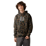 Fenrir Wolf Embroidered Hooded Sweatshirt