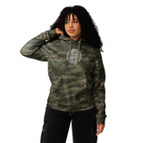 Fenrir Wolf Embroidered Hooded Sweatshirt