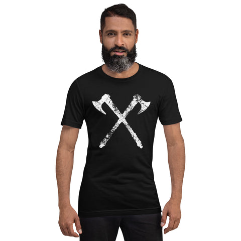 Viking Axes Norse Warrior T-shirt