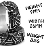 Valknut Viking Ring Rings Viking Warriors