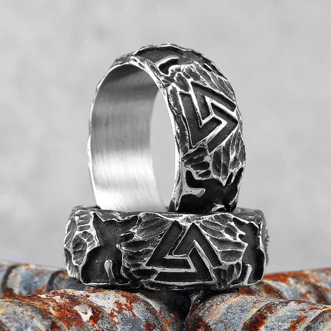 Valknut Viking Ring Rings Viking Warriors