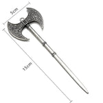 Valkyrie Double Blade Axe Hair Stick Hair pin Viking Warriors