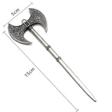 Valkyrie Double Blade Axe Hair Stick Hair pin Viking Warriors