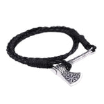 Viking Axe Leather Bracelet Bracelets Viking Warriors