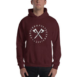 Viking Axes and Runes Hoodie Hoodies Viking Warriors