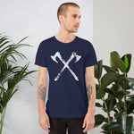 Viking Axes Norse Warrior T-shirt T-Shirts Viking Warriors