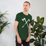 Viking Axes Norse Warrior T-shirt T-Shirts Viking Warriors