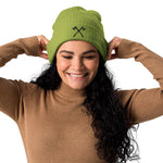 Viking Axes Organic ribbed Beanie beanie hat Viking Warriors