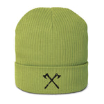 Viking Axes Organic ribbed Beanie beanie hat Viking Warriors