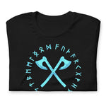 Viking Axes Unisex T-shirt Viking Warriors
