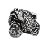 Viking Bear Head Warrior Ring ring Viking Warriors