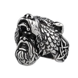 Viking Bear Head Warrior Ring ring Viking Warriors