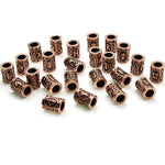 Viking Beard Rings 24 pieces Rune Beads beard rings Viking Warriors