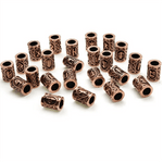 Viking Beard Rings 24 pieces Rune Beads beard rings Viking Warriors