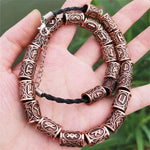 Viking Beard Rings 24 pieces Rune Beads beard rings Viking Warriors