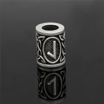 Viking Beard Rings 24 pieces Rune Beads beard rings Viking Warriors