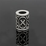 Viking Beard Rings 24 pieces Rune Beads beard rings Viking Warriors