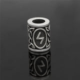 Viking Beard Rings 24 pieces Rune Beads beard rings Viking Warriors