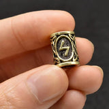 Viking Beard Rings 24 pieces Rune Beads beard rings Viking Warriors