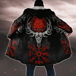 Viking Cloak with Hood - Warm Winter Nordic Hooded Coat for Men Coats & Jackets Viking Warriors