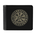 Viking Compass Norse Symbol Vikings  Wallet PU leather wallet Viking Warriors