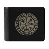 Viking Compass Norse Symbol Vikings  Wallet PU leather wallet Viking Warriors