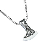 Viking Dragon Bearded Axe Necklace Necklaces Viking Warriors