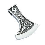 Viking Dragon Bearded Axe Necklace Necklaces Viking Warriors