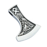 Viking Dragon Bearded Axe Necklace Necklaces Viking Warriors