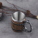 Viking Drinking Beer Mug Beer Glasses Viking Warriors