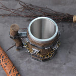 Viking Drinking Beer Mug Beer Glasses Viking Warriors