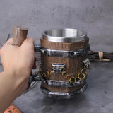 Viking Drinking Beer Mug Beer Glasses Viking Warriors