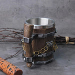 Viking Drinking Beer Mug Beer Glasses Viking Warriors