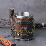 Viking Drinking Beer Mug Beer Glasses Viking Warriors