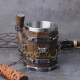 Viking Drinking Beer Mug Beer Glasses Viking Warriors