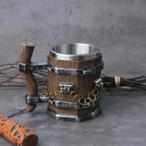 Viking Drinking Beer Mug Beer Glasses Viking Warriors