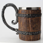 Viking Drinking Beer Mug Beer Glasses Viking Warriors