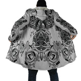 Viking Fleece Hooded Coat coat Viking Warriors