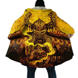 Viking Fleece Hooded Coat coat Viking Warriors