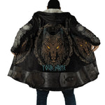Viking Fleece Hooded Coat coat Viking Warriors