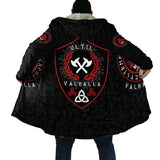 Viking Fleece Hooded Coat coat Viking Warriors