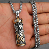 Viking God Odin Necklace Necklace Viking Warriors