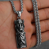 Viking God Odin Necklace Necklace Viking Warriors