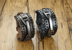 Viking Leather Wristband Wristbands Viking Warriors