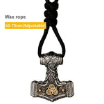 Viking Mjolnir Sterling Silver Hammer Necklace necklace Viking Warriors