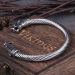 Viking Norse Wolf Armring Bracelet Bracelets Viking Warriors