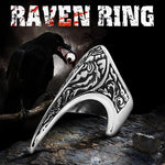 Viking Raven Ring Rings Viking Warriors