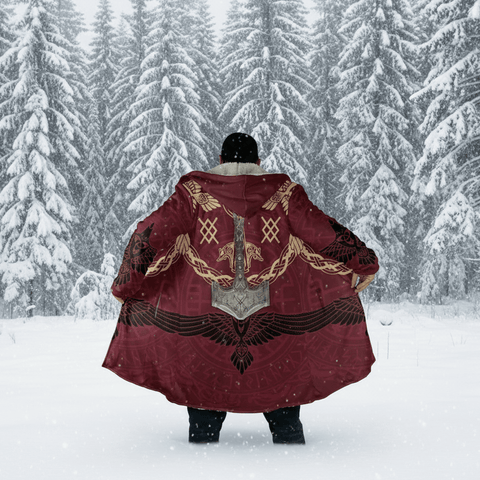 Viking Roots Sherpa Hooded Coat coat Viking Warriors